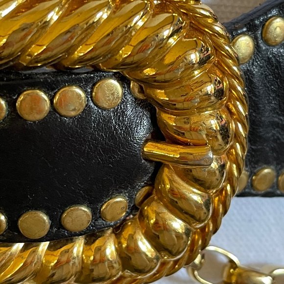 Chain Stud Belt 1990’s Apropos 33 inches main image 8